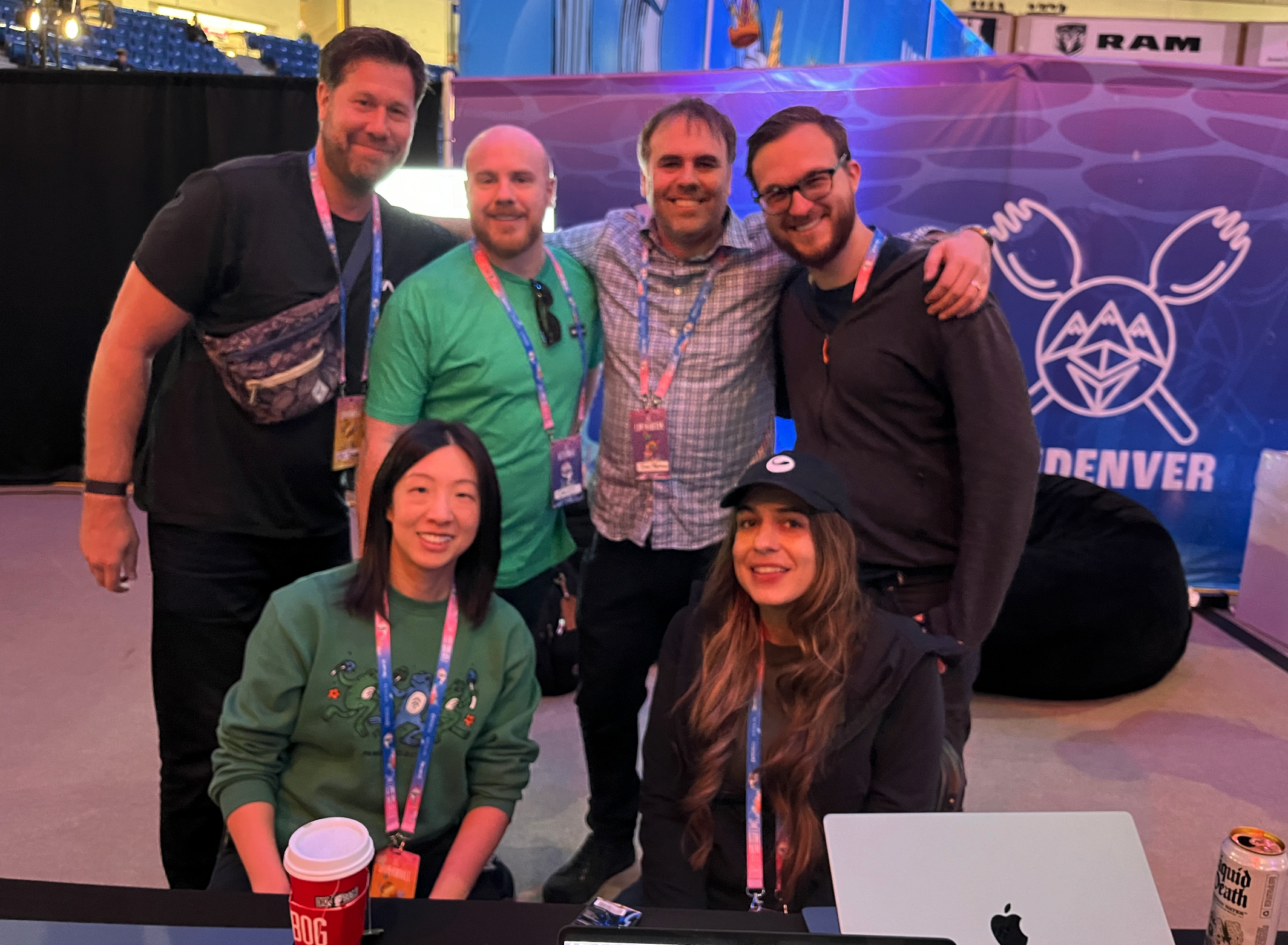 DeFiPy presented at ETHDenver 2024 with the 0x judging panel